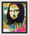 "Mona Go Round' Framed Fine Art Print 18" x 24"