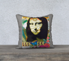 Velvet or Cotton-Canvas Pillowcase Collection "Mona Go Round" 18 x 18 and 22 x 22