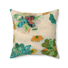 Butterfly Garden Velvety Soft Pillow