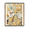 Floral Woven Blanket — Reversible Vintage Botanical Throw Gold