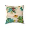 Butterfly Garden Velvety Soft Pillow