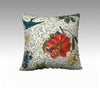 Velvet Pillowcase Collection - Botanicals Kissed With Graffiti - 18 x 18 & 22 x 22