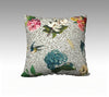 Velvet Pillowcase Collection - Botanicals Kissed With Graffiti - 18 x 18 & 22 x 22