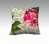 Velvet Pillowcase Collection - Botanicals Kissed With Graffiti Hydrangia- 18 x 18 & 22 x 22