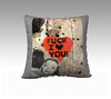 Cotton Canvas Pillowcase Collection - F I Love You - 18 x 18 or 22 x 22