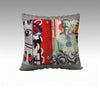 Cotton Canvas Pillowcase Collection - Blossoming Man - 18 x 18 or 22 x 22