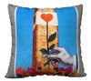 Cotton Canvas Pillowcase Collection - Grow Love - 18 x 18 or 22 x 22