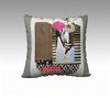 Cotton Canvas Pillowcase Collection - Handle With Care - 18 x 18 or 22 x 22
