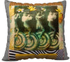 Cotton Canvas Pillowcase Collection - Unicycle Parade - 18 x 18 or 22 x 22