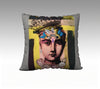 Cotton Canvas Pillowcase Collection - A Lot On Her Mind - 18 x 18 or 22 x 22