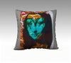 Cotton Canvas Pillowcase Collection - Mona In Brooklyn - 18 x 18 or 22 x 22