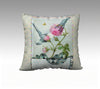 Cotton Canvas Pillowcase Collection - Dive - 18 x 18 or 22 x 22