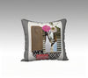 Velvet or Cotton-Canvas Pillowcase Collection - "Handle With Care" 18 x 18 & 22 x 22