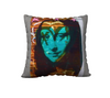 Velvet or Cotton-Canvas Pillowcase Collection "Mona In Brooklyn" 18 x 18 or 22 x 22