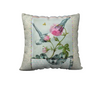 Velvet or Cotton-Canvas Pillowcase Collection - "Dive" 18 x 18 & 22 x 22