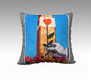 Velvet or Cotton-Canvas Pillowcase Collection - "Grow Love" 18 x 18 & 22 x 22