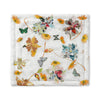 Baby Minky Lovey Blanket — Butterfly Floral Soft Plush Security Blanket For Babies