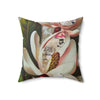Velvety Soft Blossom Throw Pillow