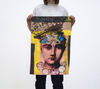 Tea Towel Collection Organic Cotton Hemp - A Lot On Her Mind
