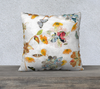 Velvet Pillowcase Collection - Ephemera Botanicals - 18 x 18 & 22 x 22