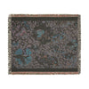 Floral Woven Blanket — Reversible Vintage Botanical Throw Gold