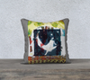 Velvet or Cotton-Canvas Pillowcase Collection - "Cosmic" 18 x 18 & 22 x 22