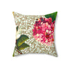 Floral Velvety Pillow - Pink Blossom