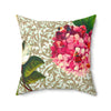 Floral Velvety Pillow - Pink Blossom