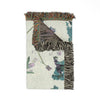 Floral Vintage Woven Blanket — Garden Throw for Living Room & Bedroom