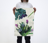 Tea Towel Collection Organic Cotton Hemp - Xeroxed Garden
