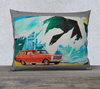 Cotton Canvas Pillowcase Collection - Road Trip - 26 x 20