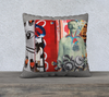 Cotton Canvas Pillowcase Collection - Blossoming Man - 18 x 18 or 22 x 22