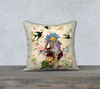 Velvet or Cotton-Canvas Pillowcase Collection - "Dive" 18 x 18 & 22 x 22