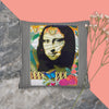 "Mona Go Round" Throw Pillow With Insert 18 x 18