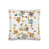 Linen Collection "Ephemeral Botanical" throw pillow 18 x 18