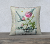 Cotton Canvas Pillowcase Collection - Dive - 18 x 18 or 22 x 22