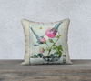 Velvet or Cotton-Canvas Pillowcase Collection - "Dive" 18 x 18 & 22 x 22
