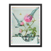 "Dive' Framed Fine Art Print 18 x 24