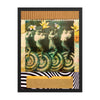 "Unicycle Parade" Framed Fine Art Print 18" x 24"