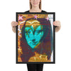 "Mona In Brooklyn" Framed Fine Art Print 18" x 24"