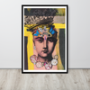 A Lot On Her Mind - Framed Print