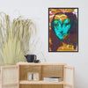 "Mona In Brooklyn" Framed Fine Art Print 24" x 36"