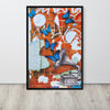 "Music Sets You Free" Framed Fine Art Print 24" x 36"