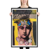 A Lot On Her Mind - Framed Print