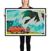 "Family Wagon" Framed Fine Art Print 36" x 24"