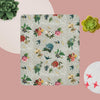 "Graffiti Kissed Botanicals" Sherpa blanket 50 x 60