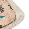 "Vintage Botanical Etchings" Sherpa blanket 50 x 60