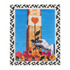 Fleece Collection Soft  Lightweight Throw Blanket - "Love Grows"