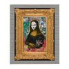 Fleece Collection - Lightweight Throw Blanket - "Mona Framed"