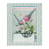Fleece Collection Soft Lightweight Throw Blanket with pattern background - "Dive"